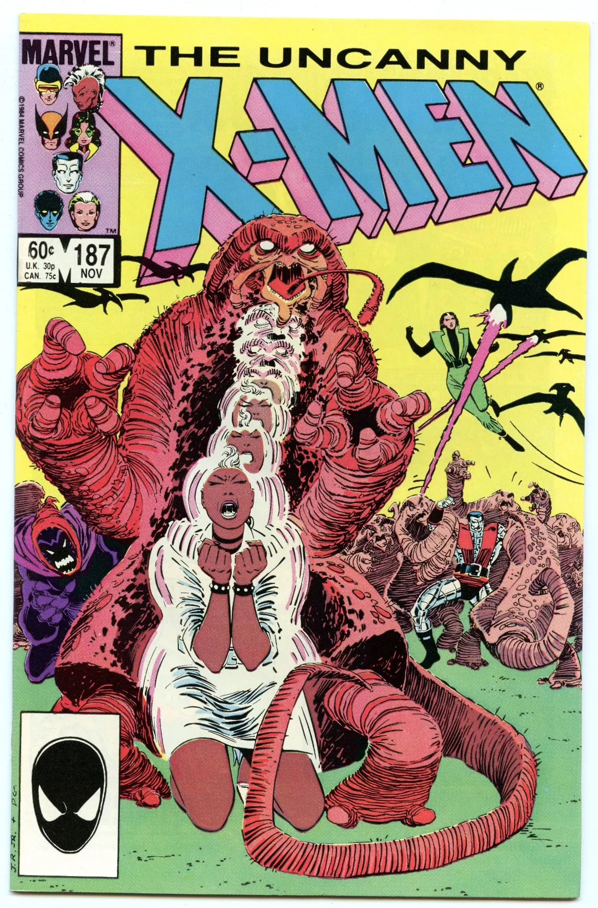 Uncanny X-Men 187 (Nov 1984) Nm- (9.2) 1