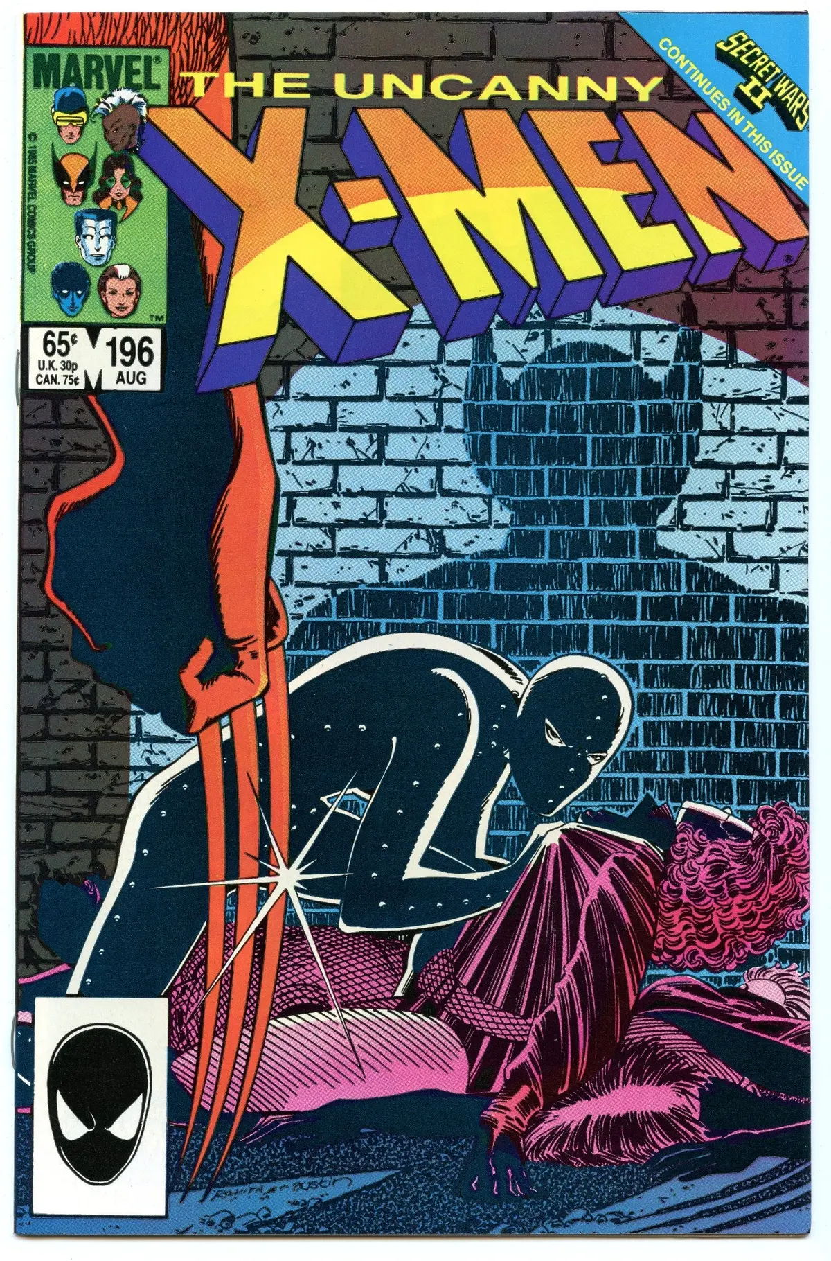 Uncanny X-Men 196 (Aug 1985) Nm- (9.2) 1