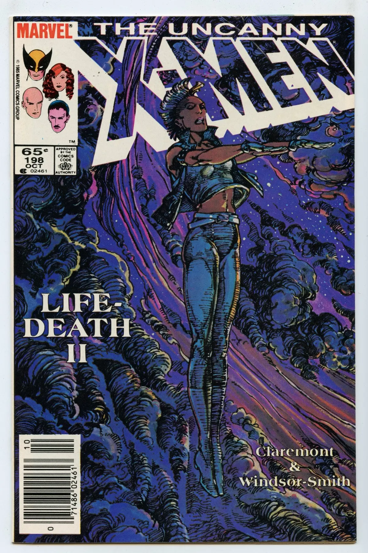 Uncanny X-Men 198 (Oct 1985) Vf+ (8.5) 1