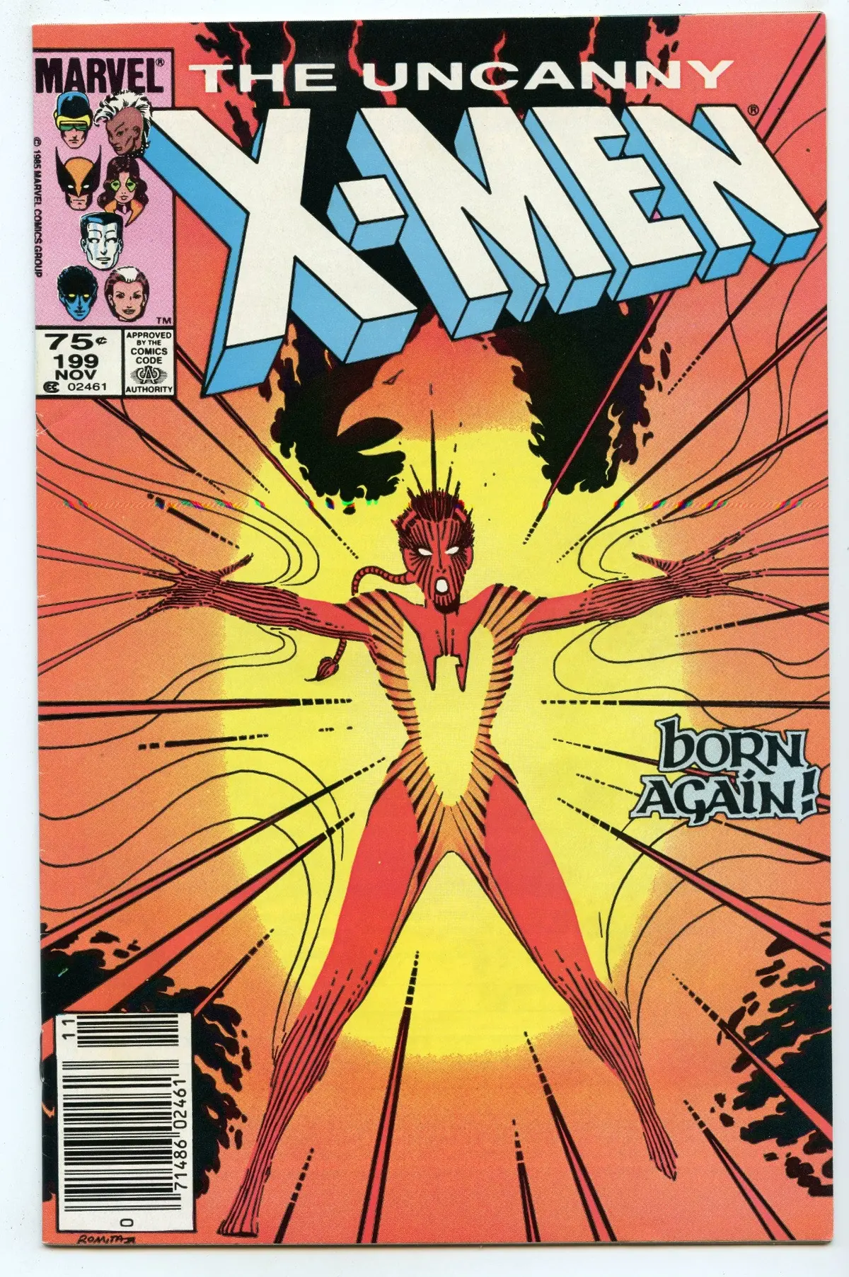 Uncanny X-Men 199 (Nov 1985) Vf/Nm (9.0) 1