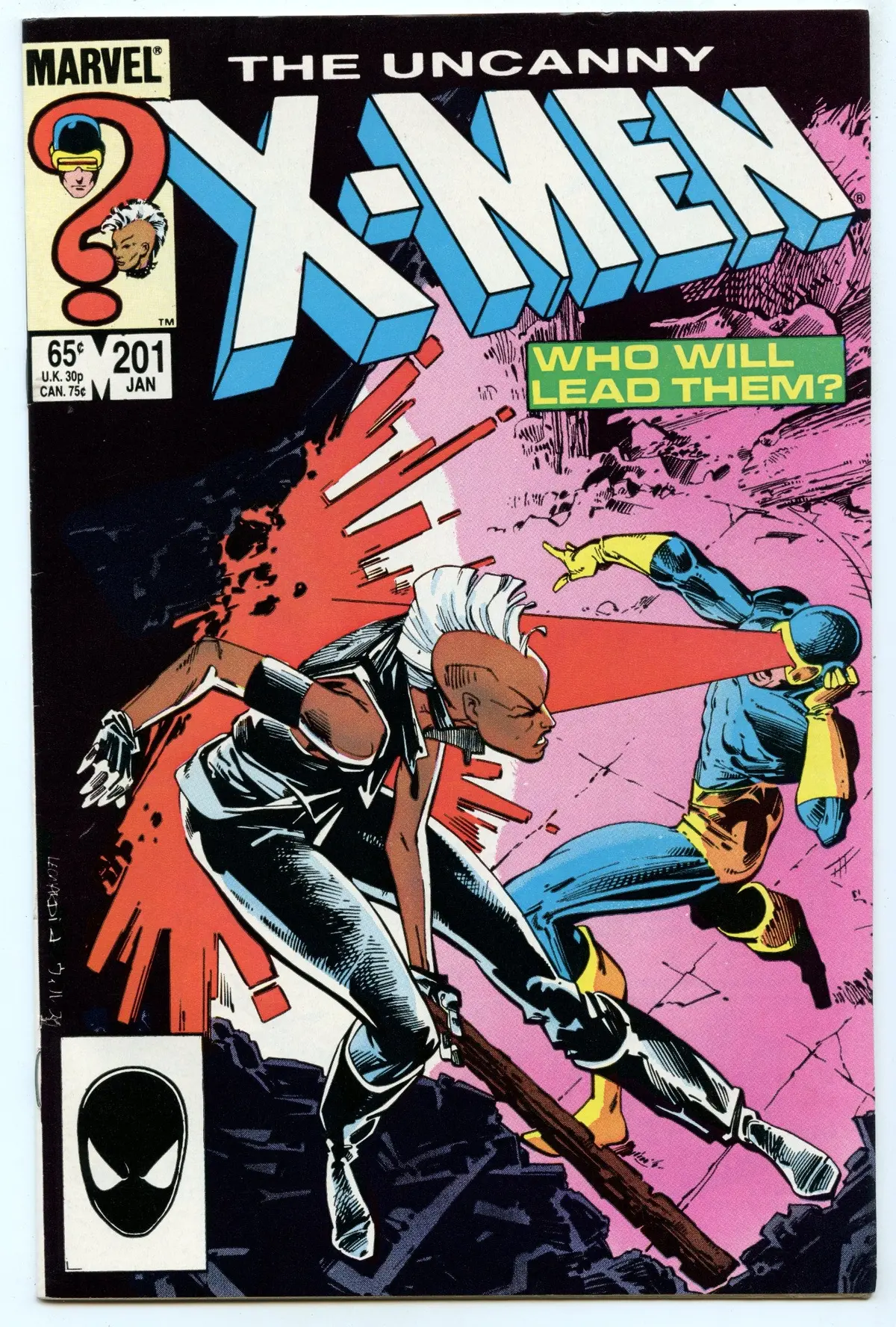 Uncanny X-Men 201 (Jan 1986) Vf (8.0) 1