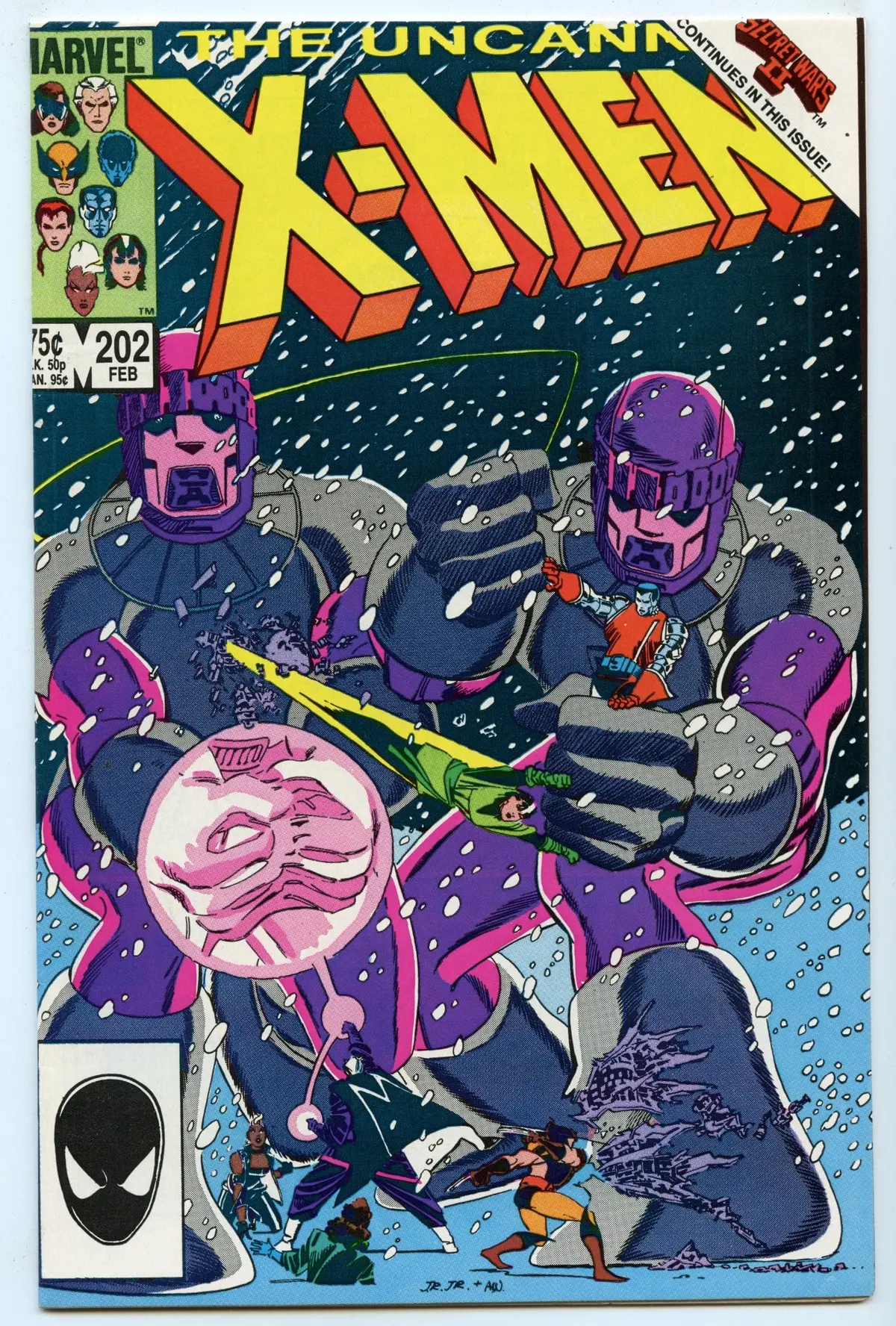 Uncanny X-Men 202 (Feb 1986) Nm- (9.2) 1