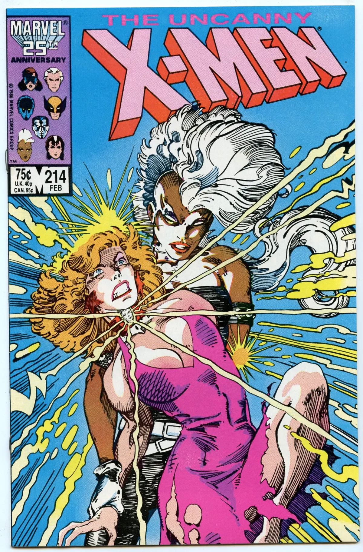 Uncanny X-Men 214 (Feb 1987) Nm- (9.2) 1