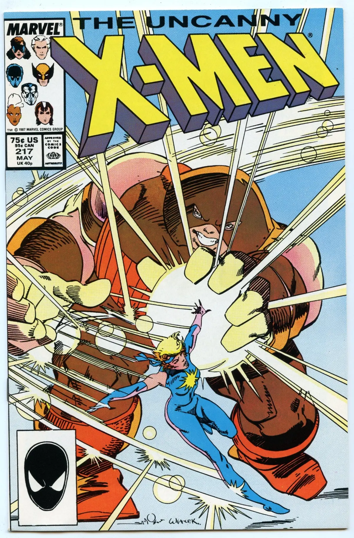Uncanny X-Men 217 (May 1987) Nm- (9.2) 1