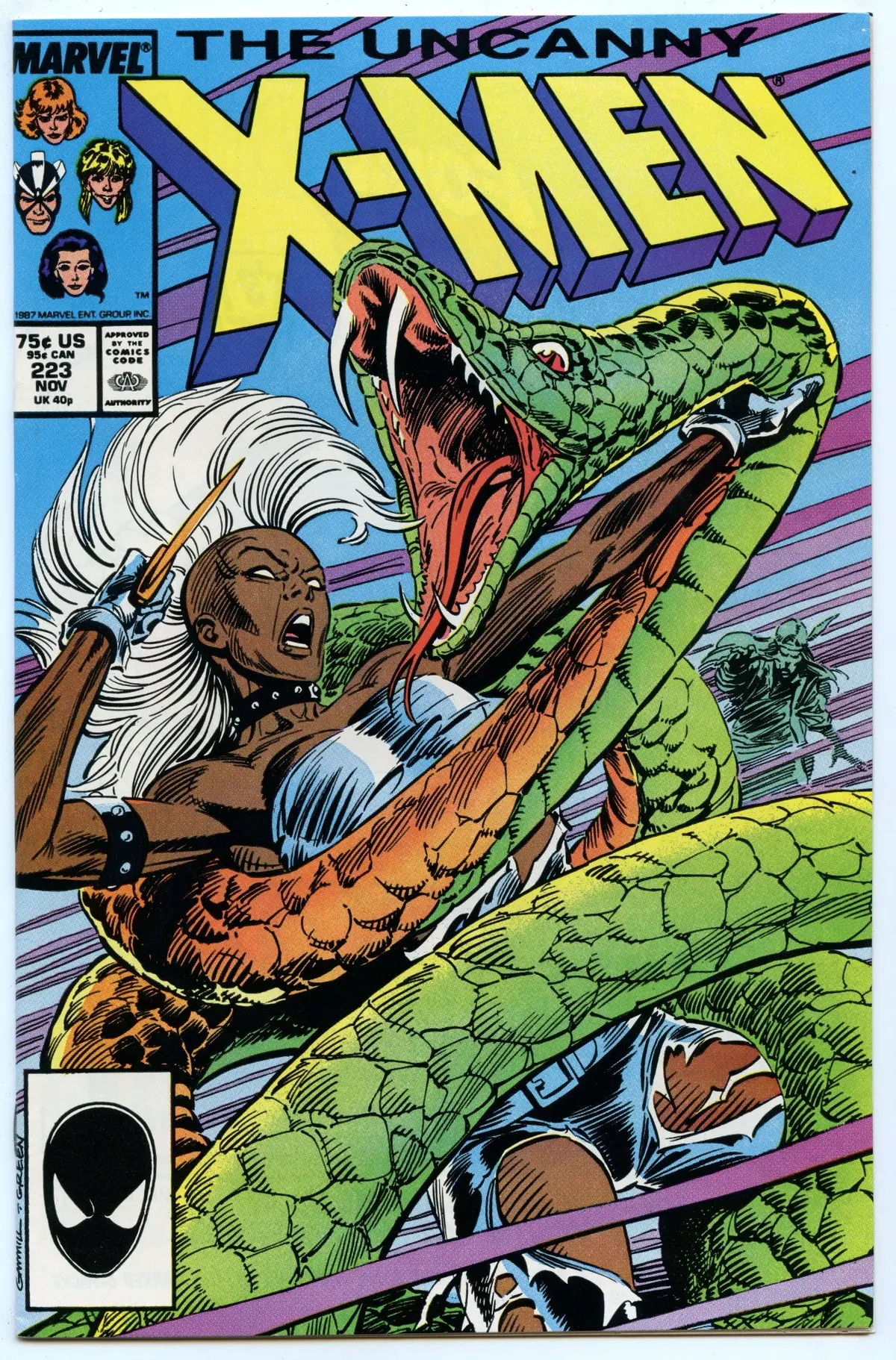 Uncanny X-Men 223 (Nov 1987) Nm- (9.2) 1