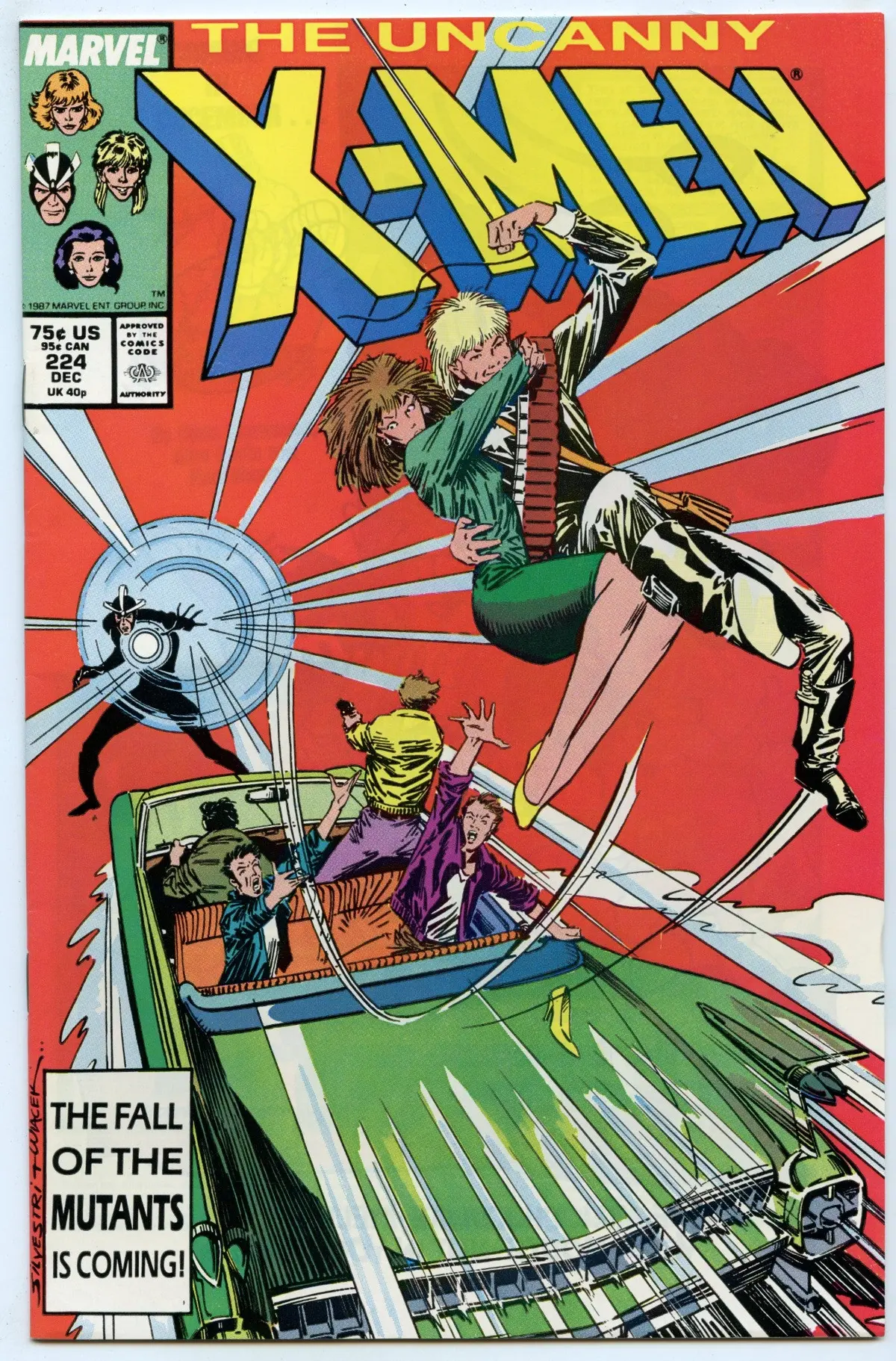 Uncanny X-Men 224 (Dec 1987) Vf-Nm (9.0) 1