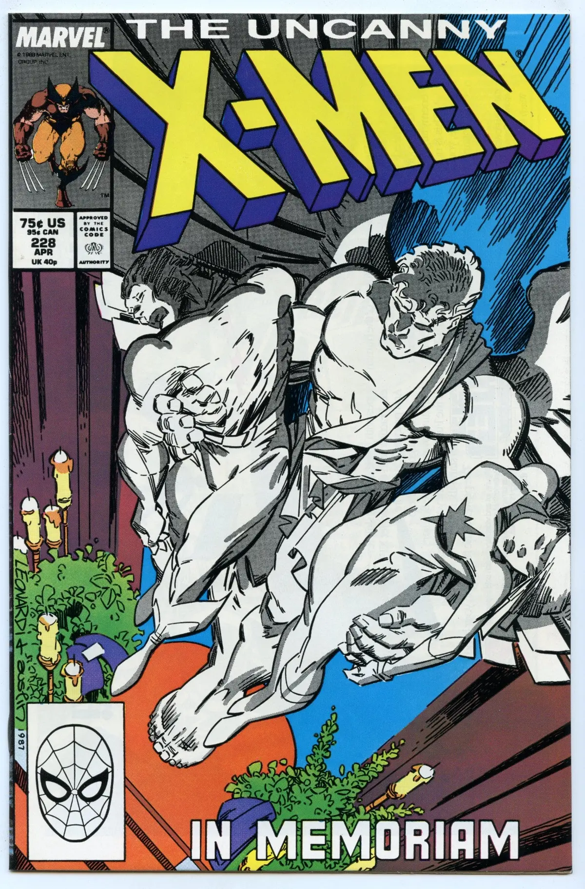 Uncanny X-Men 228 (Apr 1988) Nm- (9.2) 1