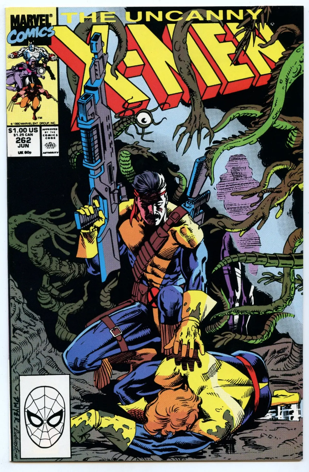 Uncanny X-Men 262 (Jun 1990) Nm- (9.2) 1