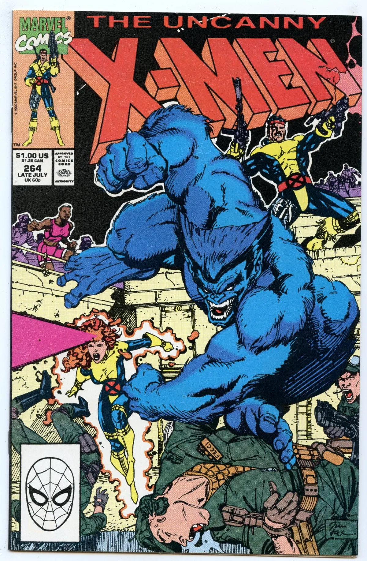 Uncanny X-Men 264 (Jul 1990) Nm- (9.2) 1