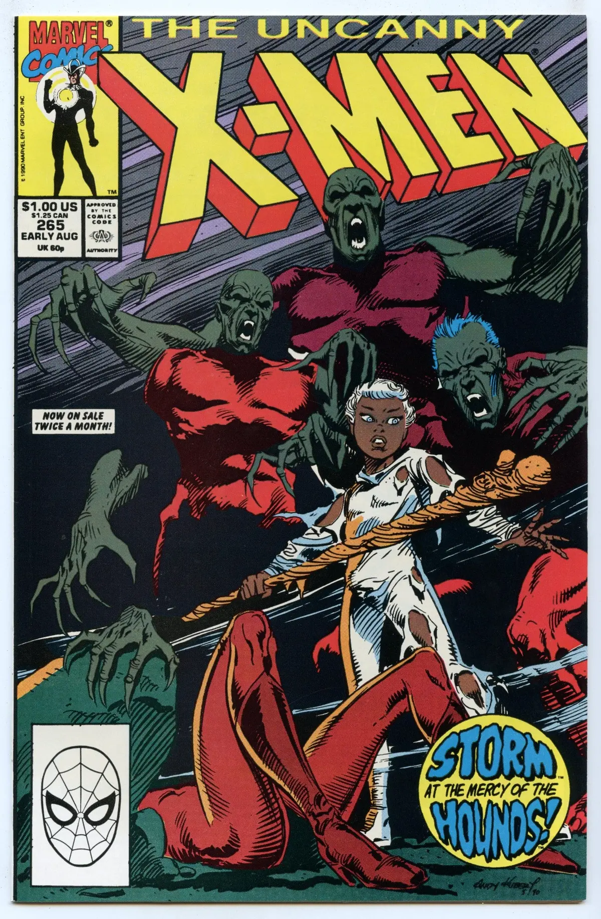 Uncanny X-Men 265 (Aug 1990) Nm- (9.2) 1