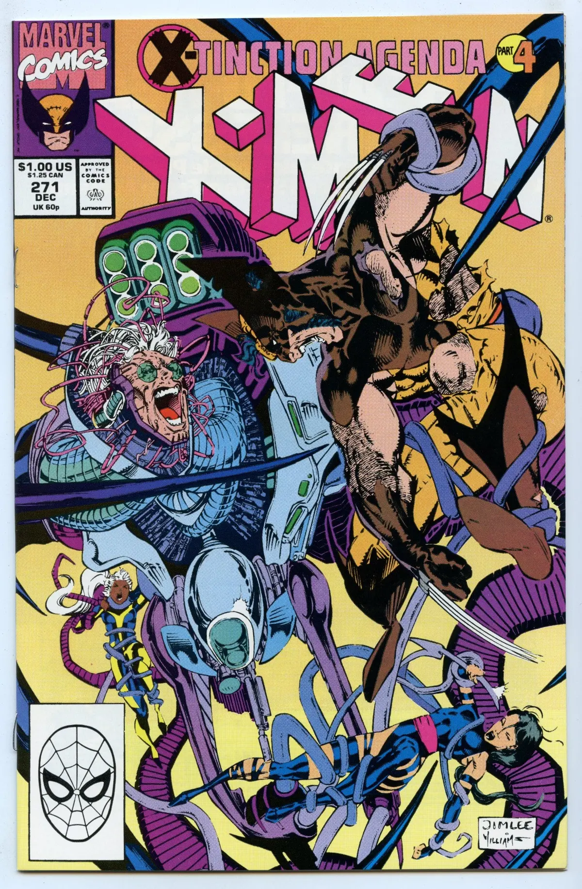 Uncanny X-Men 271 (Dec 1990) Nm- (9.2) 1