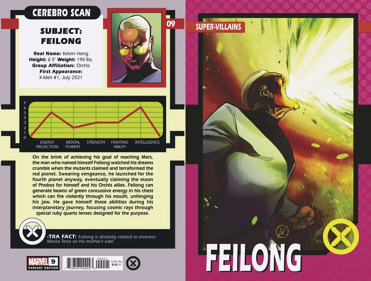 X-Men #9 Werneck Trading Card Var 1