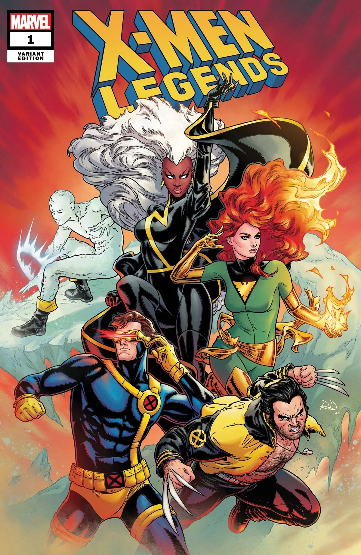 X-Men Legends #1 Dauterman Var 1