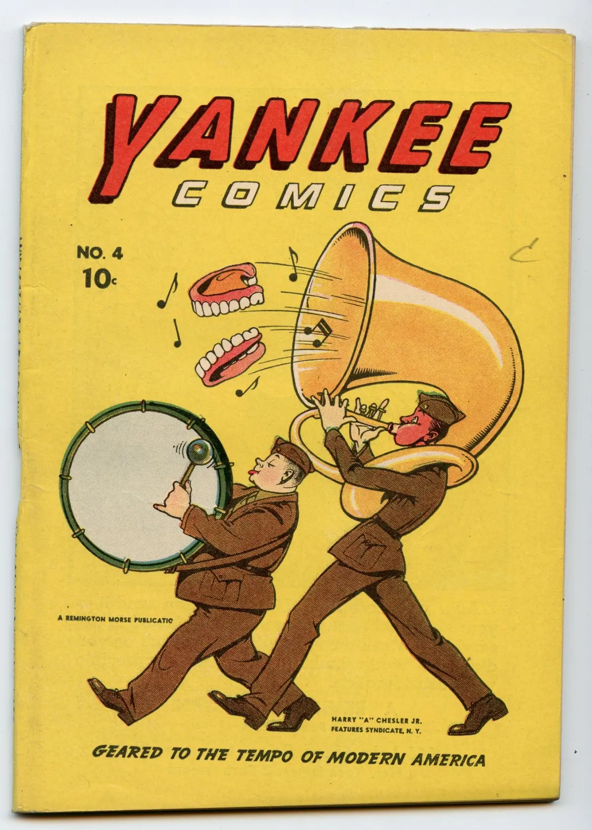 Yankee Comics 4 (Circa 1943) Fi (6.0) (Produced For U.S. Armed Forces) 1