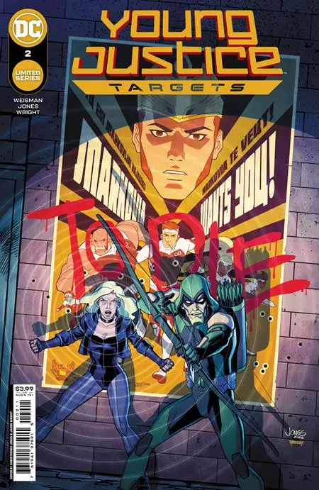 Young Justice Targets #2 Cvr A Jones 1