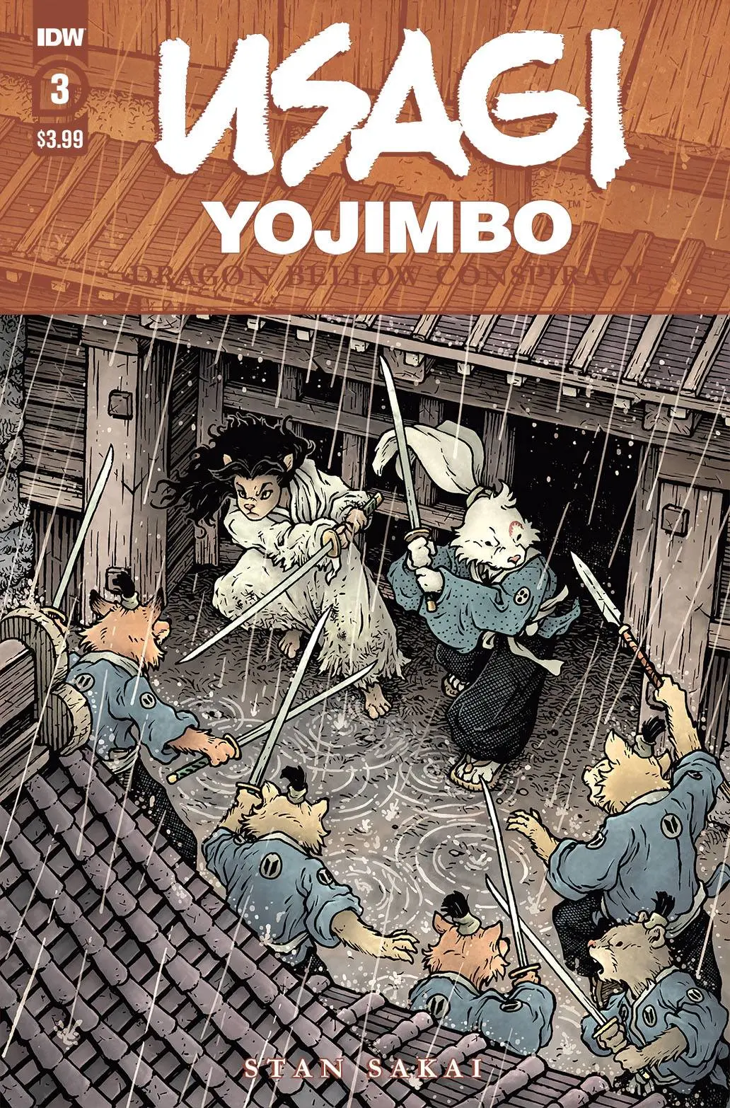 Usagi Yojimbo Dragon Bellow Conspiracy #3 (Of 6) 1