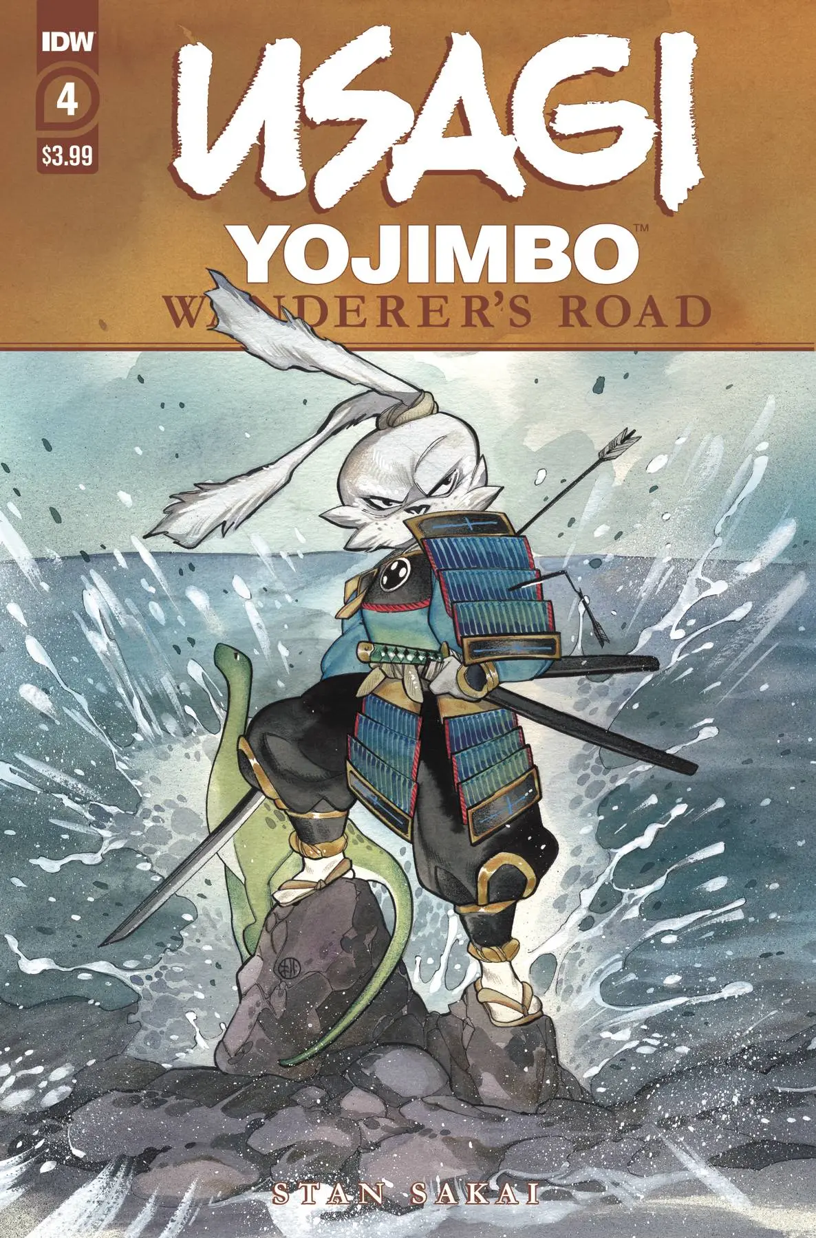 Usagi Yojimbo Wanderers Road #4 (Of 6) Peach Momoko Cvr 1