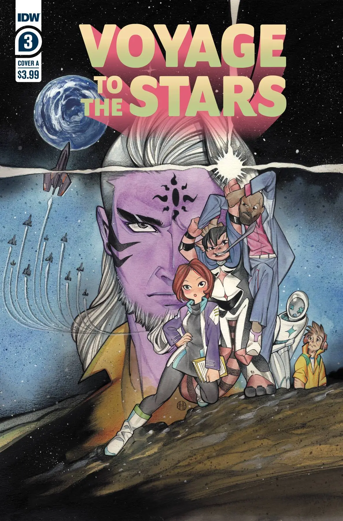 Voyage To The Stars #4 (Of 4) Cvr A Peach Momoko 1