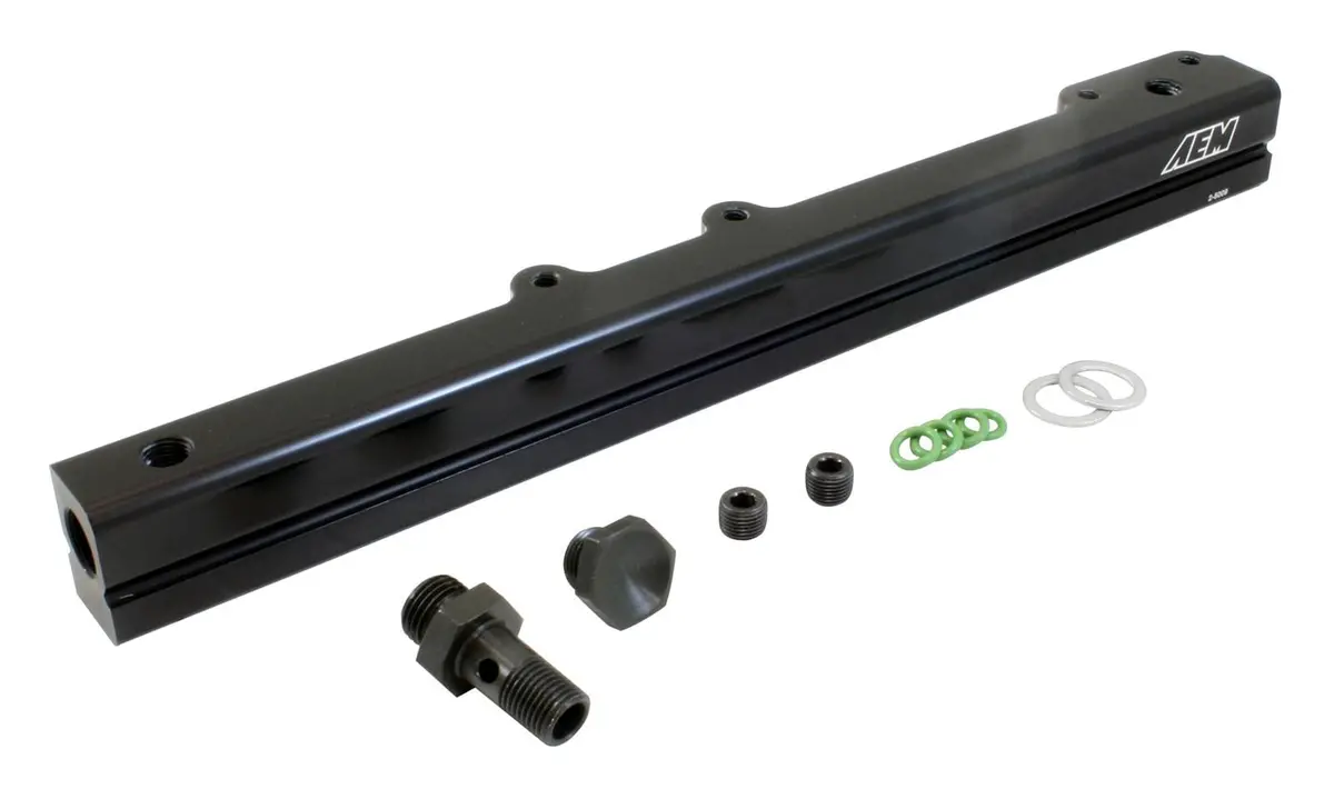 Aem 25-109Bk High-Flow Fuel Rails 1