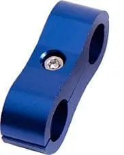 Billet Aluminum Dual Hose Separator – -08 An Fluid Distribution Fitting 1