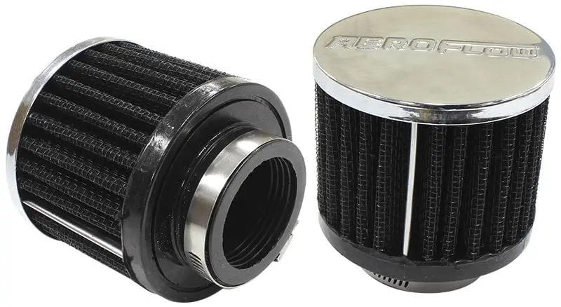 Chrome Clamp-On Crankcase Breather Af2871-1460 1