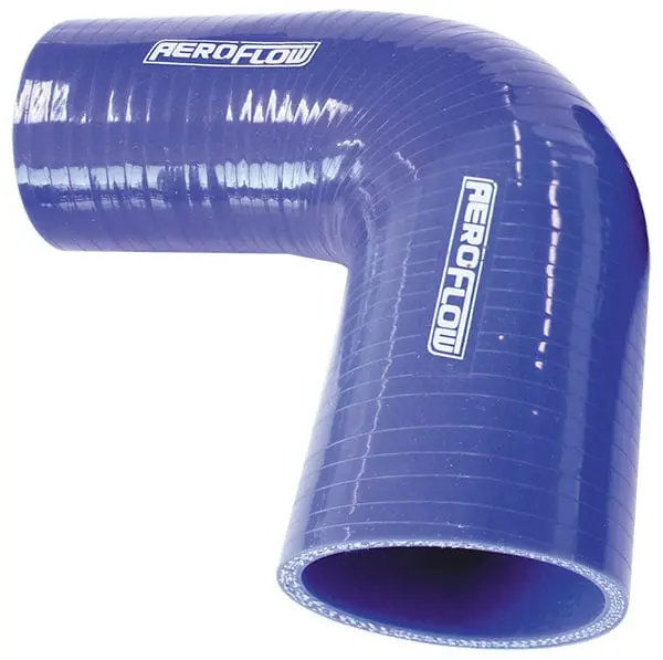 Gloss Blue Silicone Hose Reducer – 1.5" To 1" Id (38Mm To 25Mm), 90° Elbow 1