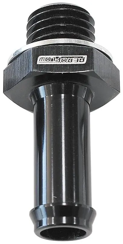 Af745-02Blk Barb Efi Fuel Pump Adapter – M10×1.0 To 3/8" Fitting 1