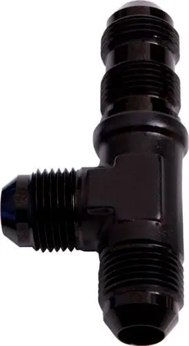 Bulkhead An Af804-06Blk -6An Black Tee Fitting 1