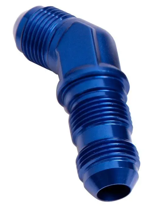 An-12 45° Bulkhead Fitting – Stainless Steel Fluid System Adapter 1