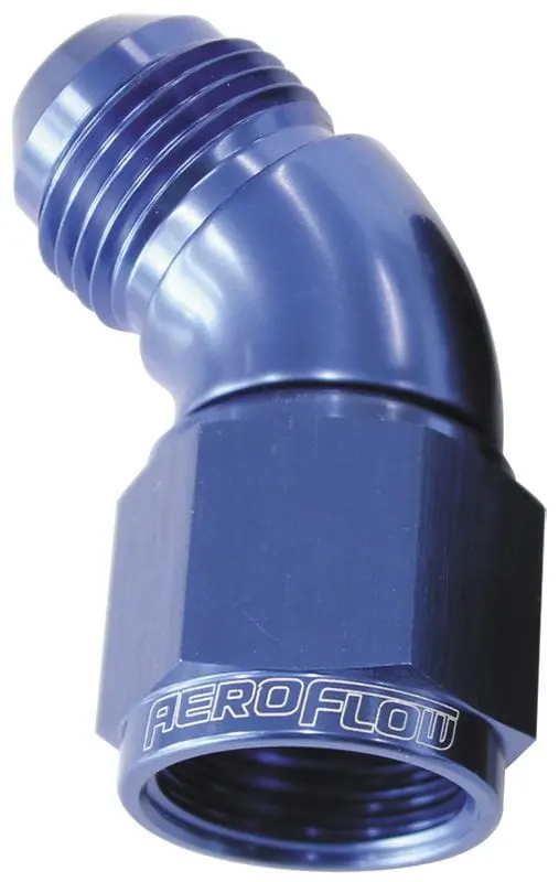 45-Degree Swivel Fitting – -8An Female To Male Flare, Full-Flow Design – Af542-08 1