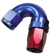 150-Degree Tapered One-Piece Full-Flow Swivel Hose End — -16An (Af155-16) 1