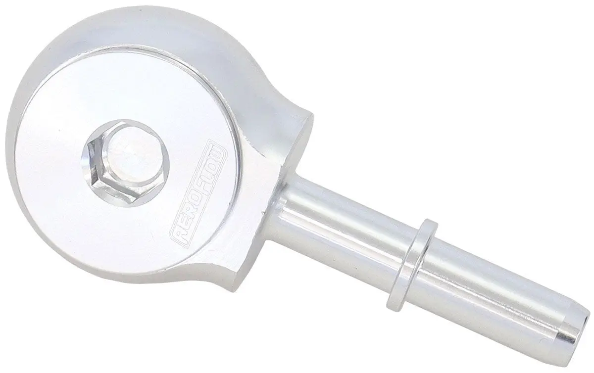 Af969-06-08S 90° Low-Profile -8 Orb To Efi Push-On Fitting With 3/8" Barb 1