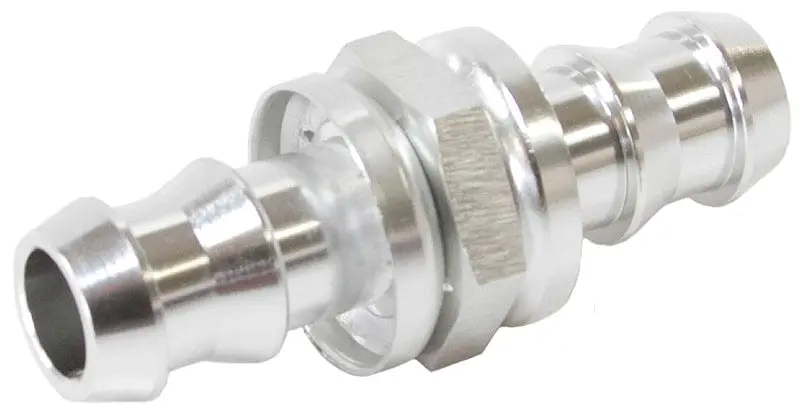Aeroflow Af410-05S 8Mm (5/16") Male-To-Male Barb Push-Lock Adapter 1