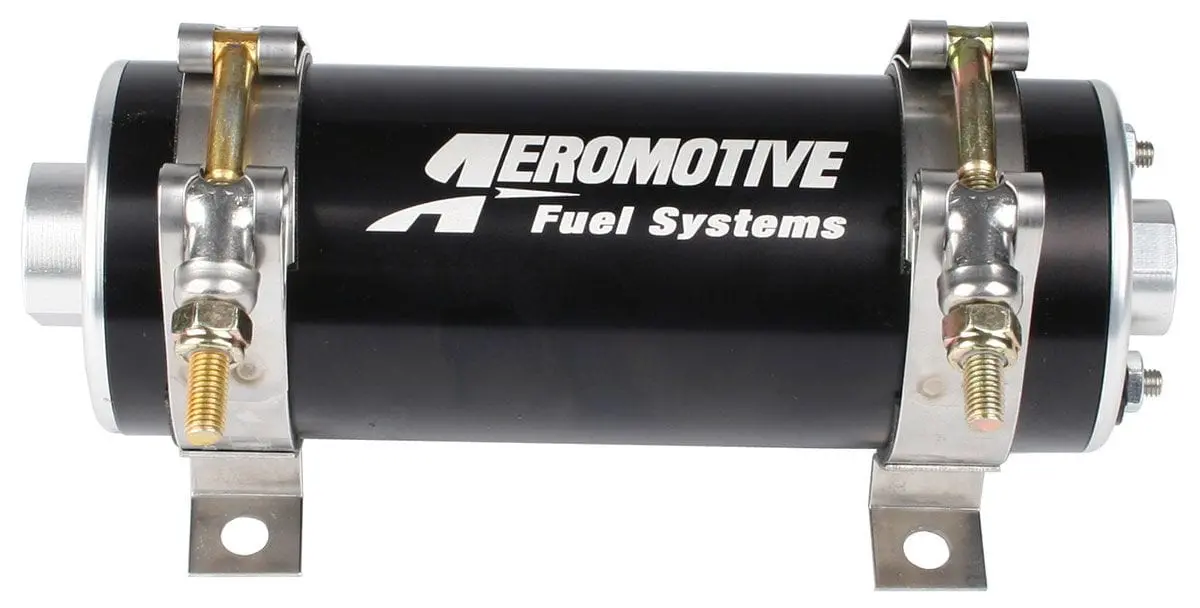 Tsunami High-Pressure Electric Fuel Pump – Black Anodized, 110 Lph (Aro11103) 1