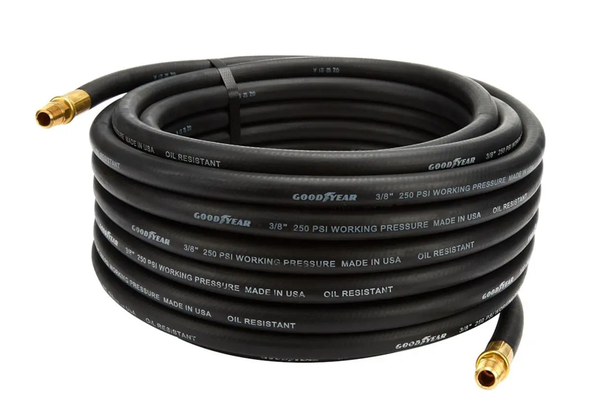 Allstar Performance All10527 Heavy-Duty Air Compressor Hose Kit – 25Ft, 3/8" Id 1