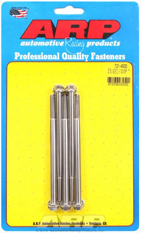Arp 721-4500 Stainless Steel High-Strength Engine Bolts 1