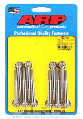 Arp Stainless Steel Intake Manifold Bolt Kit – Precision-Fit For High-Performance Engines (430-2103) 1