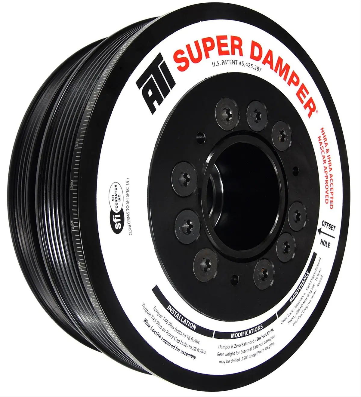 Ati Super Damper Serpentine Harmonic Balancer – Tuned Vibration Control For Modern Engines 1