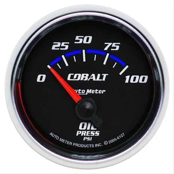 Autometer Cobalt Series Analog Performance Gauge Kit - 6127 1