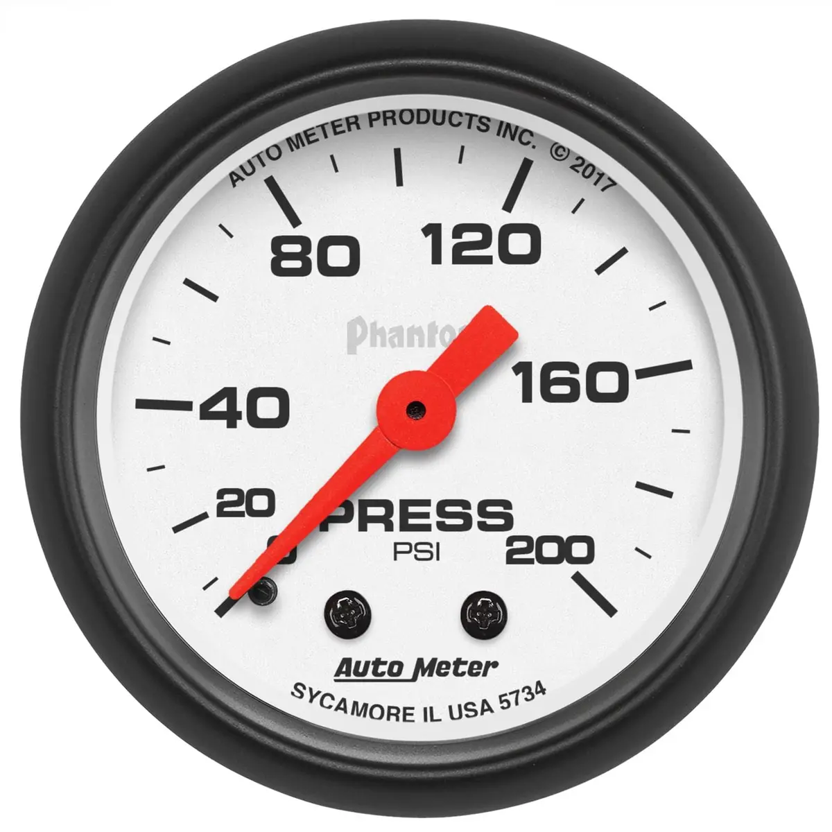 Autometer 5734 Phantom Series Analog Dash Gauge 1