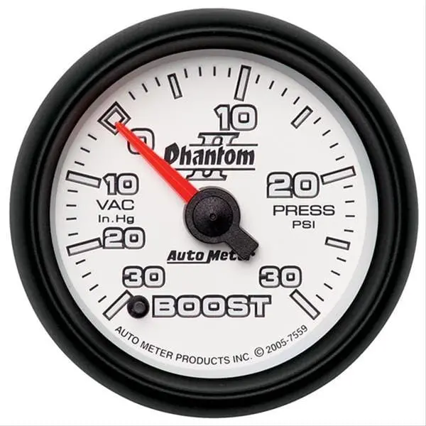 Autometer Phantom Ii 2-1/16" Analog Gauge – Model 7559 1