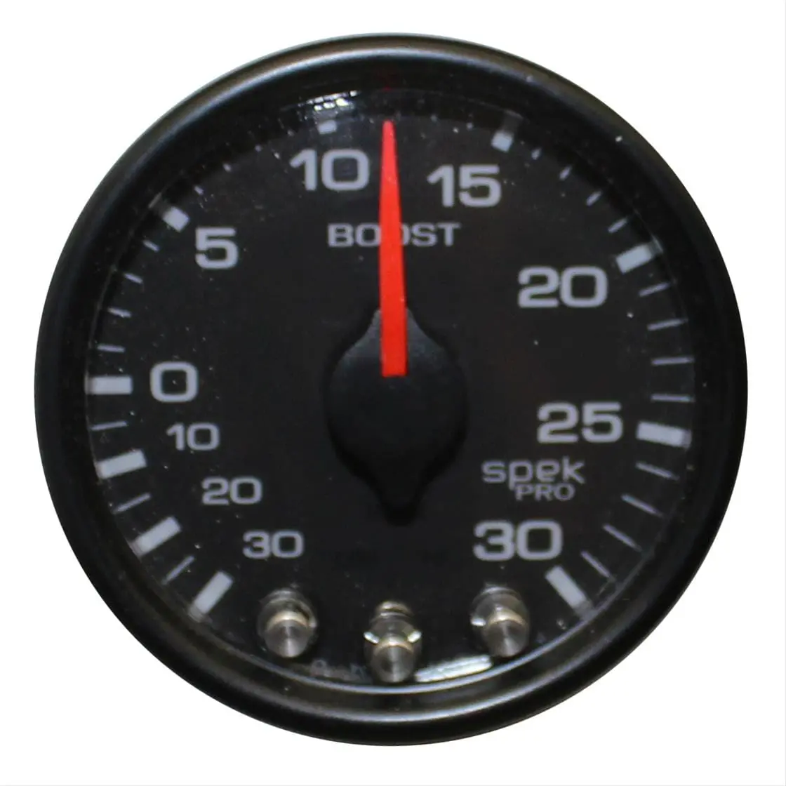Autometer Spek-Pro Analog Gauge – High-Contrast Mechanical Instrument With White Dial 1