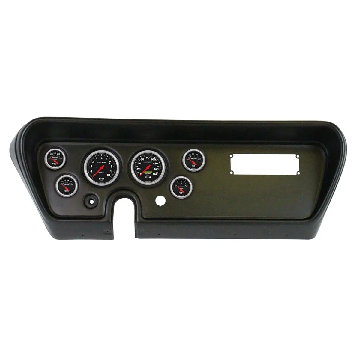 Autometer Sport-Comp Instrument Cluster – Customizable Analog Gauges With Led Lighting – 2111-11 1