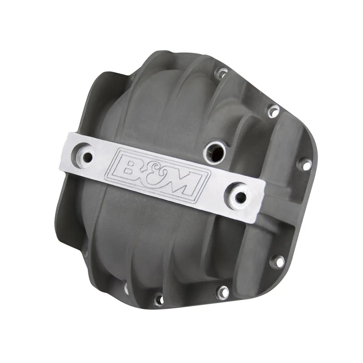 B&M 10314 Heavy-Duty Differential Cover – Reinforced Aluminum Design 1