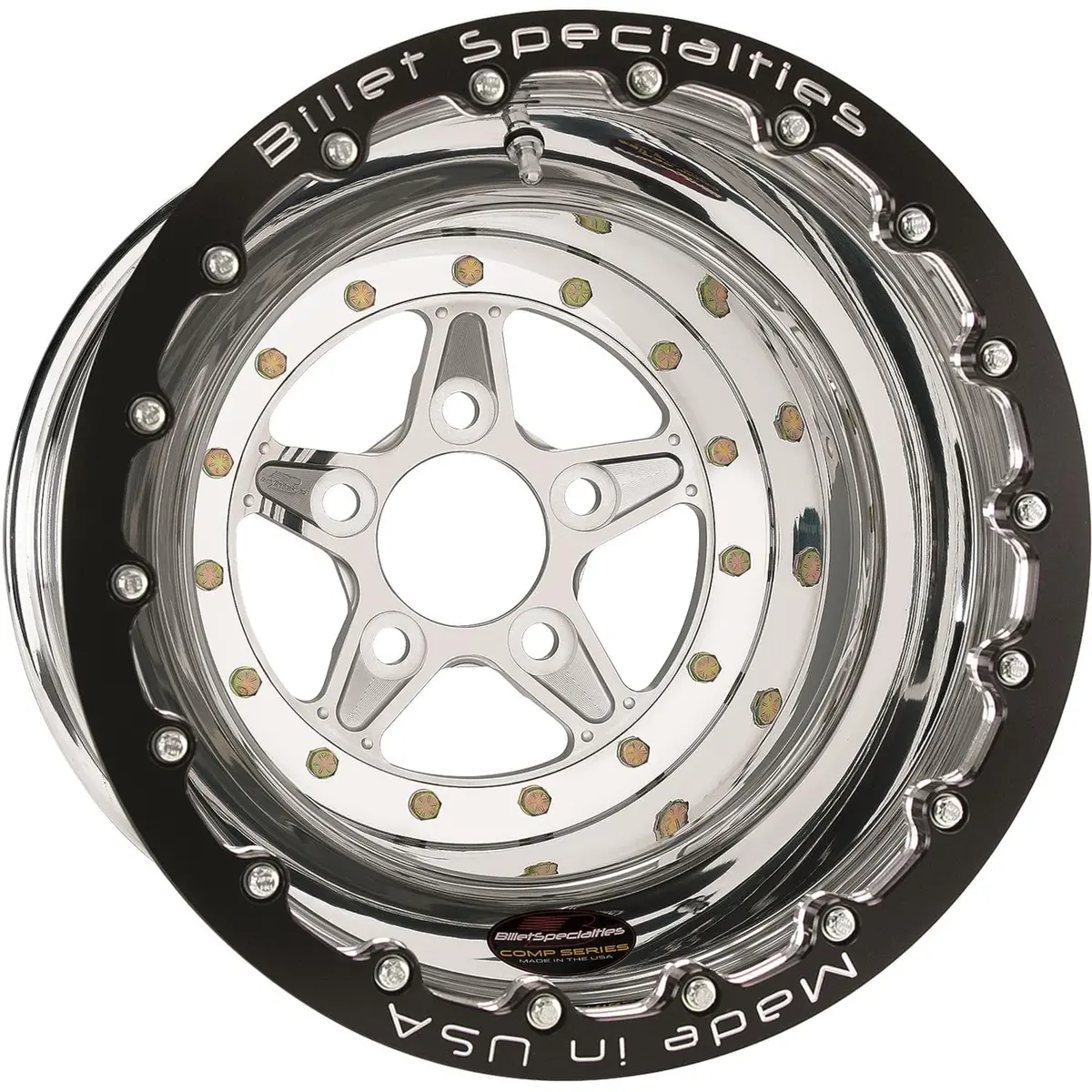 Billet Specialties Csbl035106135 Custom Forged Wheel – 20X10", Matte Black Machined Lip, 6X139.7 Bolt Pattern 1