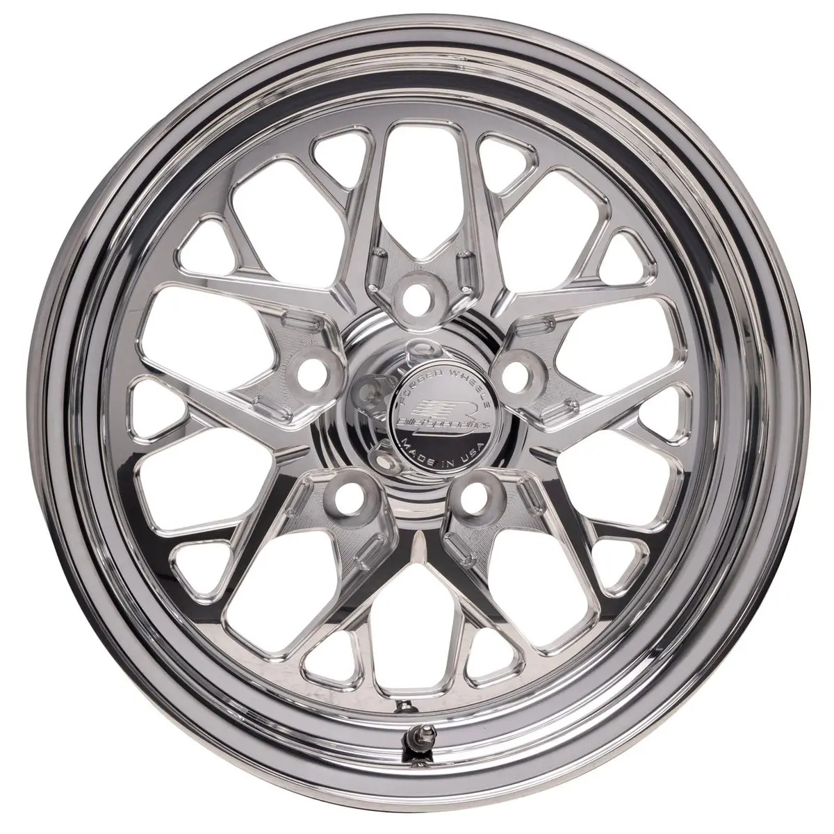 Billet Specialties Rs Series Wheel – 17X7.5-Inch Gloss Black Rim With 5X4.75 Bolt Pattern 1