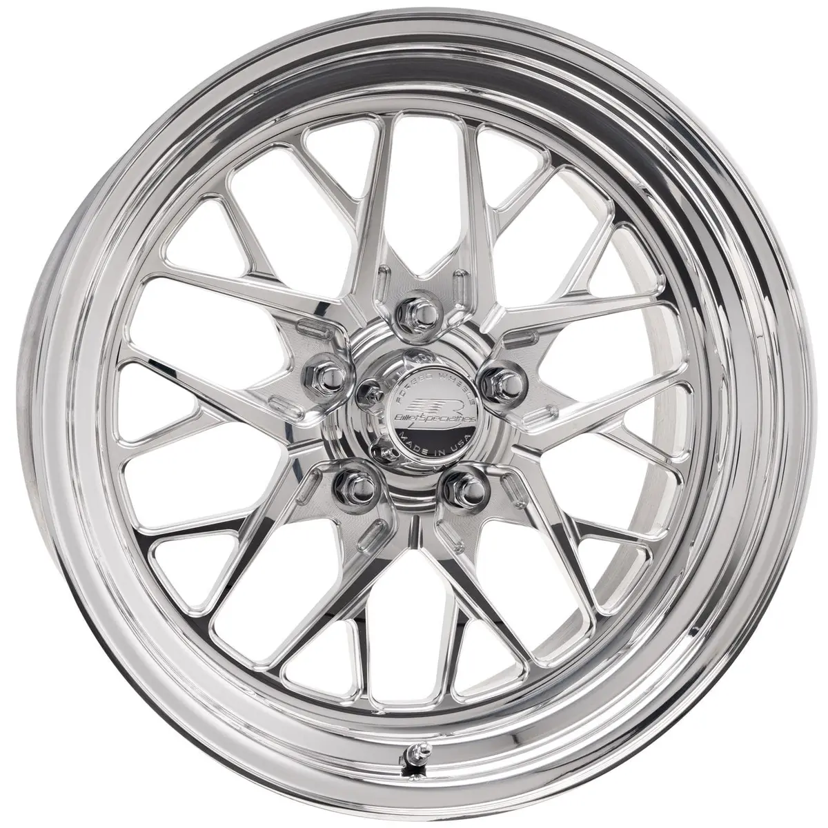 Billet Specialties Rs07710R Retro-Styled 10-Spoke Rim 1