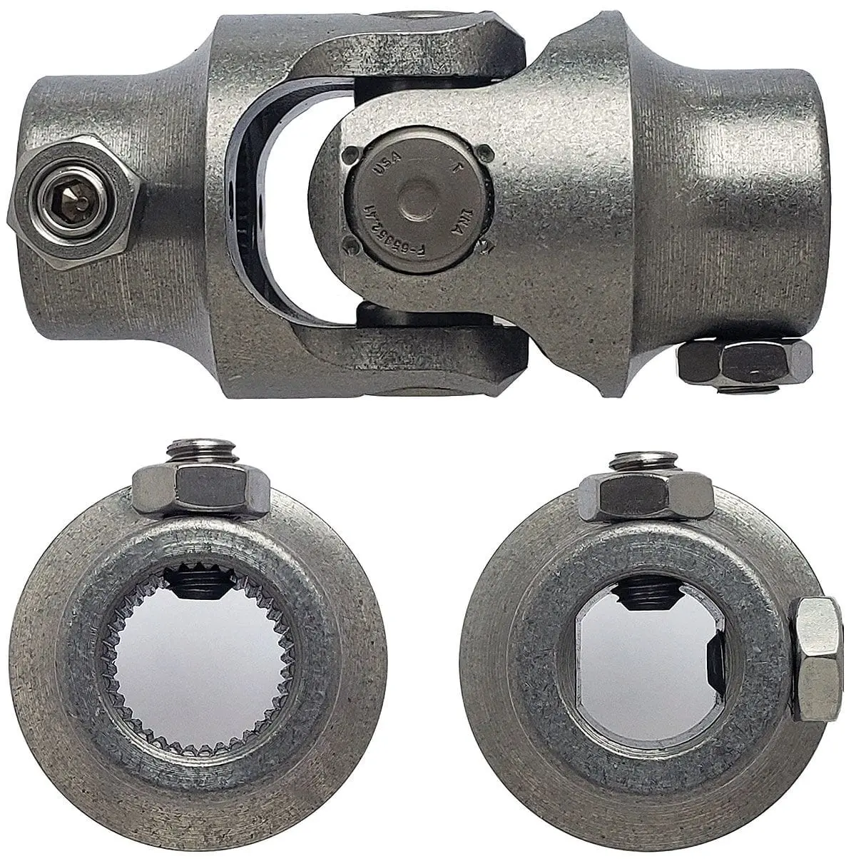 Borgeson Bor113446 Stainless Steel Single-Needle U-Joint – Precision-Built Universal Joint 1