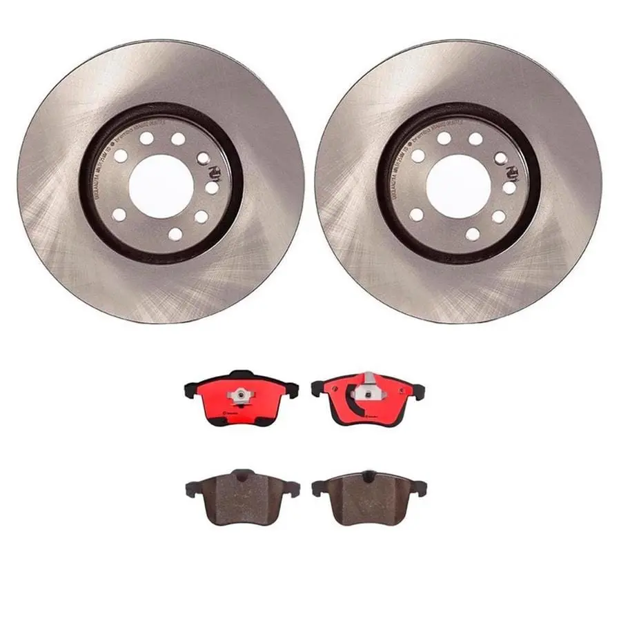 Brembo Kt00807 Front Brake Pad And Rotor Kit 1