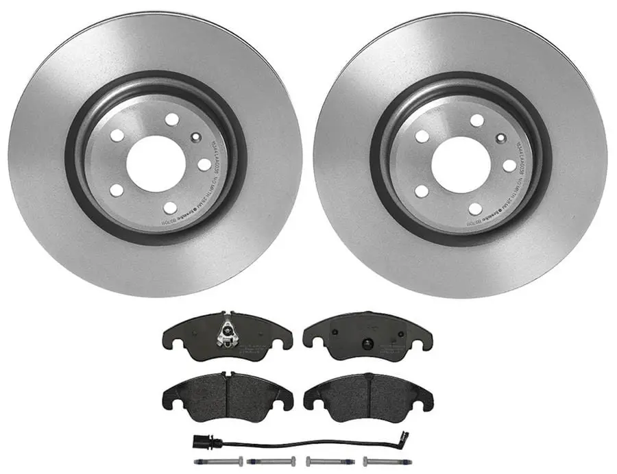 Brembo Kt04108 Brake Kit – Premium Disc Pad And Rotor Set 1